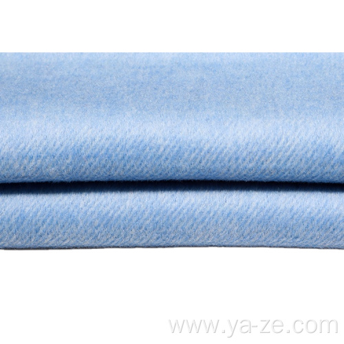 50% Wool Double-Faced Fleece fabric for overcoat